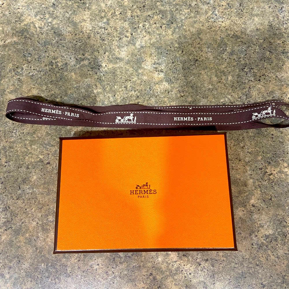 Hermes card holder box